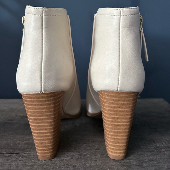 Qupid open tow booties - Picture 3 of 4